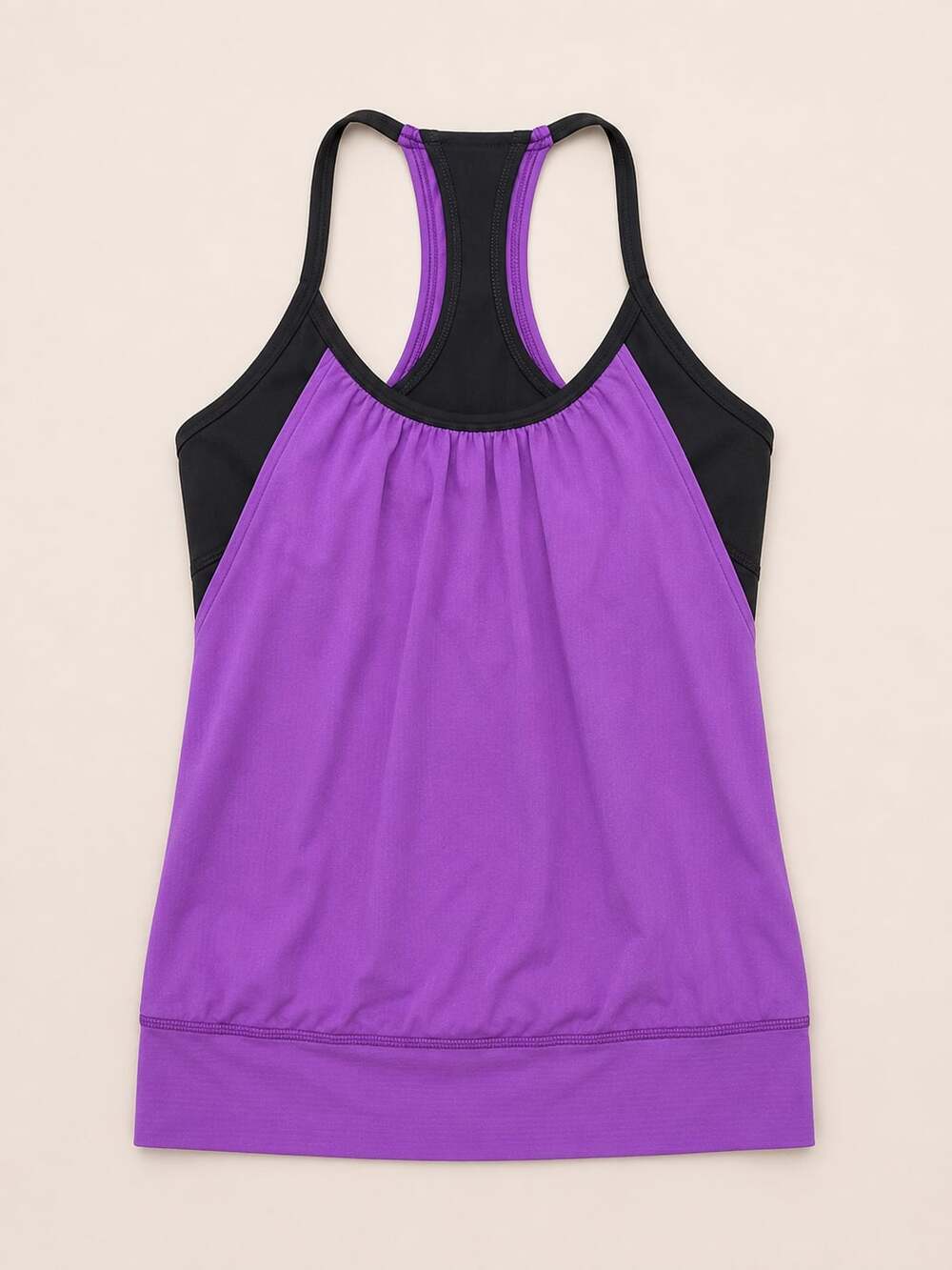 Lululemon No Limits Tank Top in Tender Violet and Black Size 6